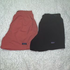Two pairs of Patagonia shorts